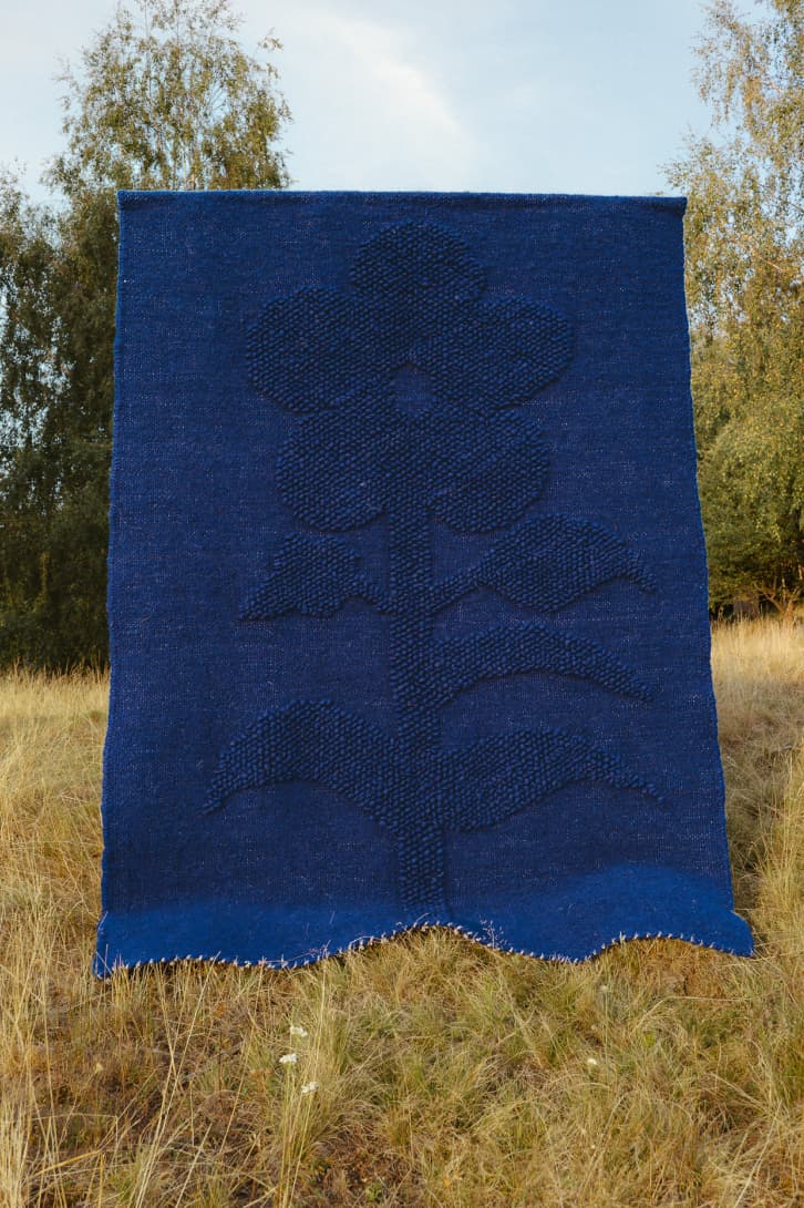 "Cornflower blossom" wall panel-0