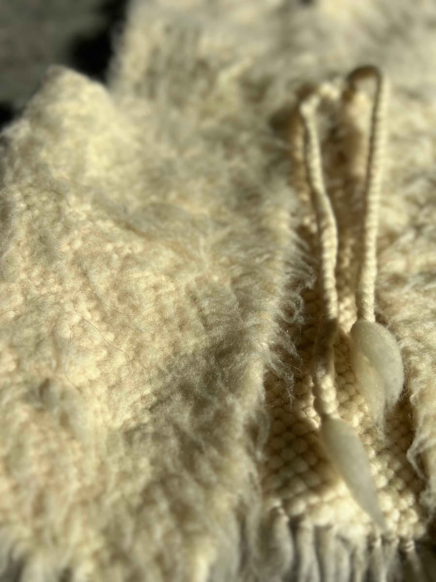 Children's  vest made of merino wool brushed wool technique-2